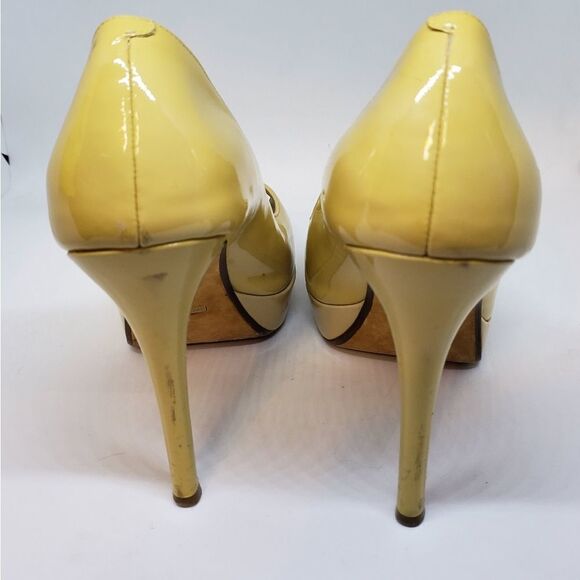 Cole Haan Chelsea Nike Air Peep Toe Heels (9.5) - Picture 5 of 9